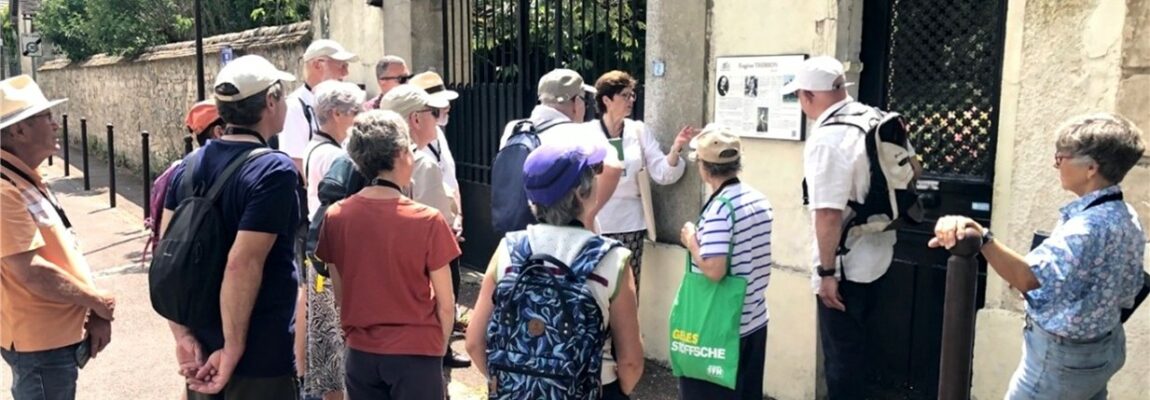 Les Amis de Bourron Marlotte en visite à Montigny !